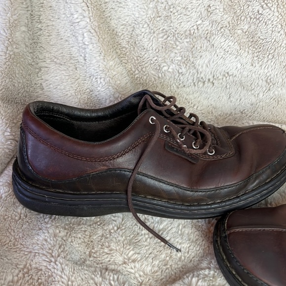 MERRELL SOJOURN REDWOOD MENS LEATHER SZ 9 GORPCORE WORKWEAR CASUAL OXFORD - Picture 5 of 9